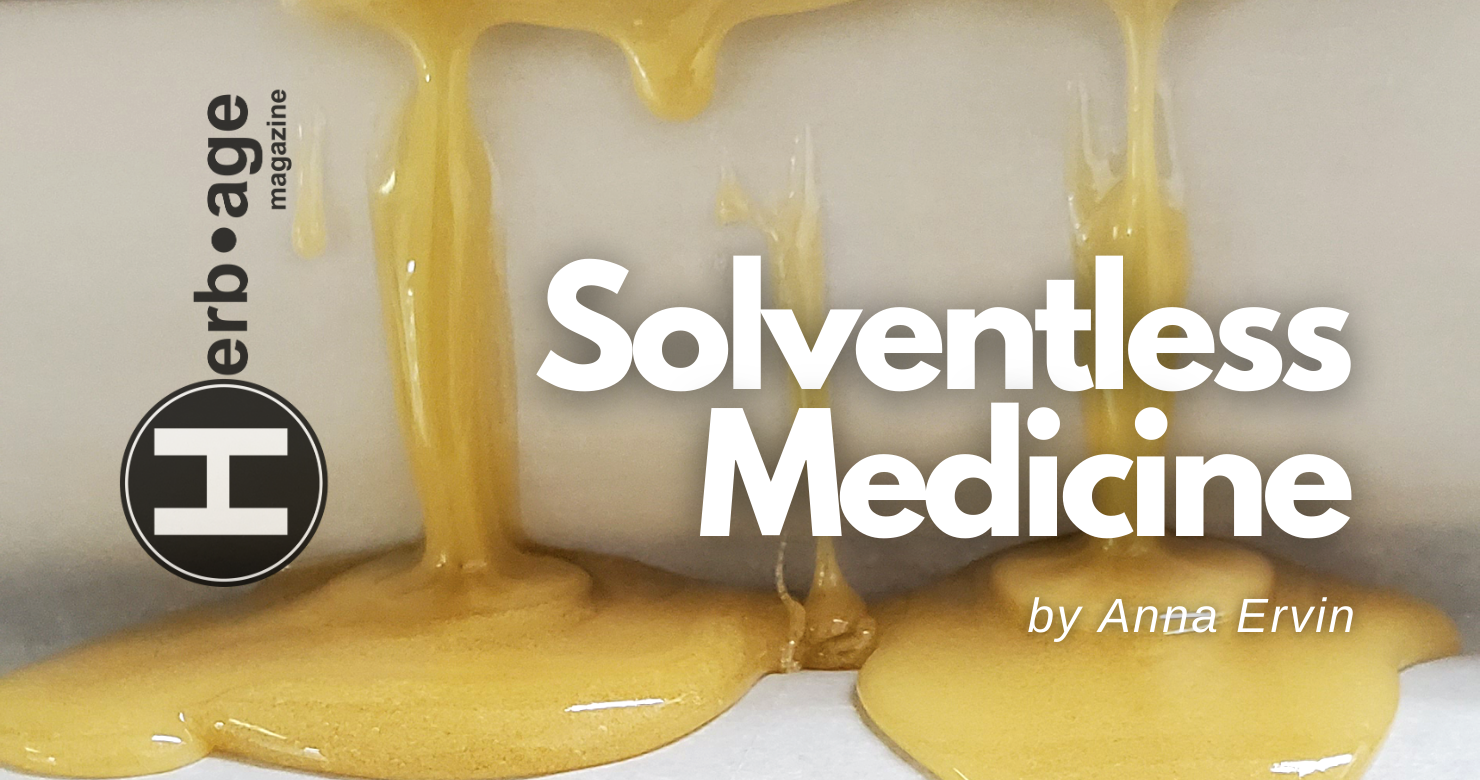 Solventless Medicine