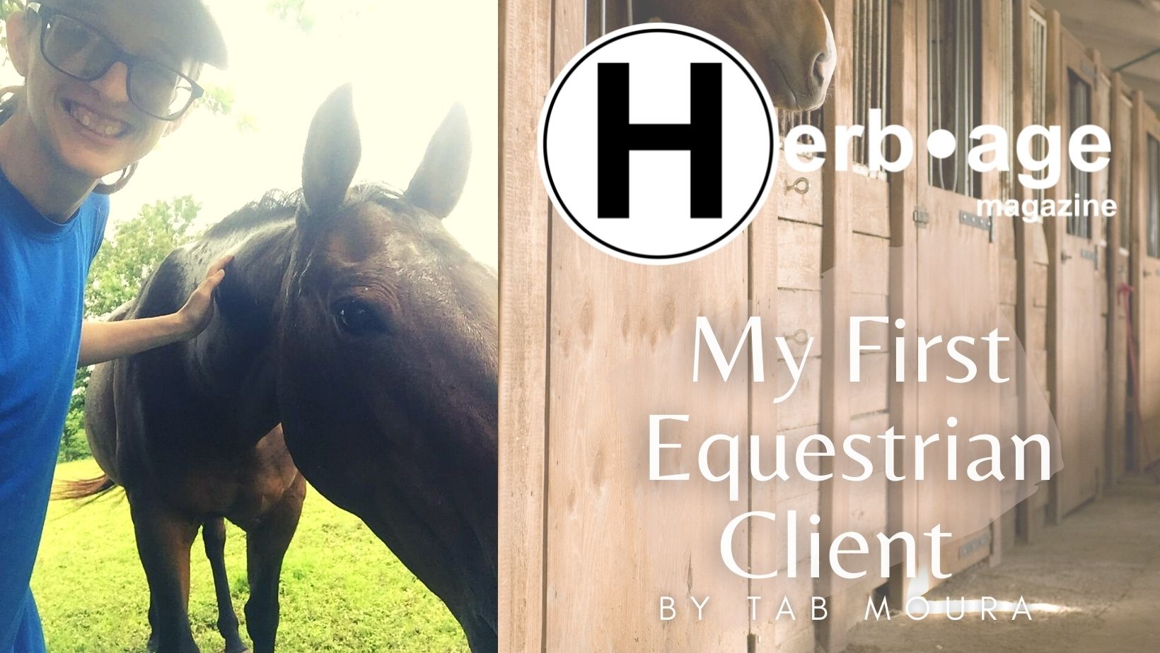 My First Equestrian Client
